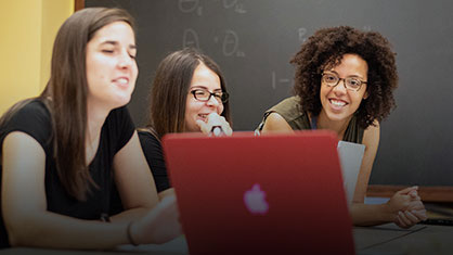 students in classroom