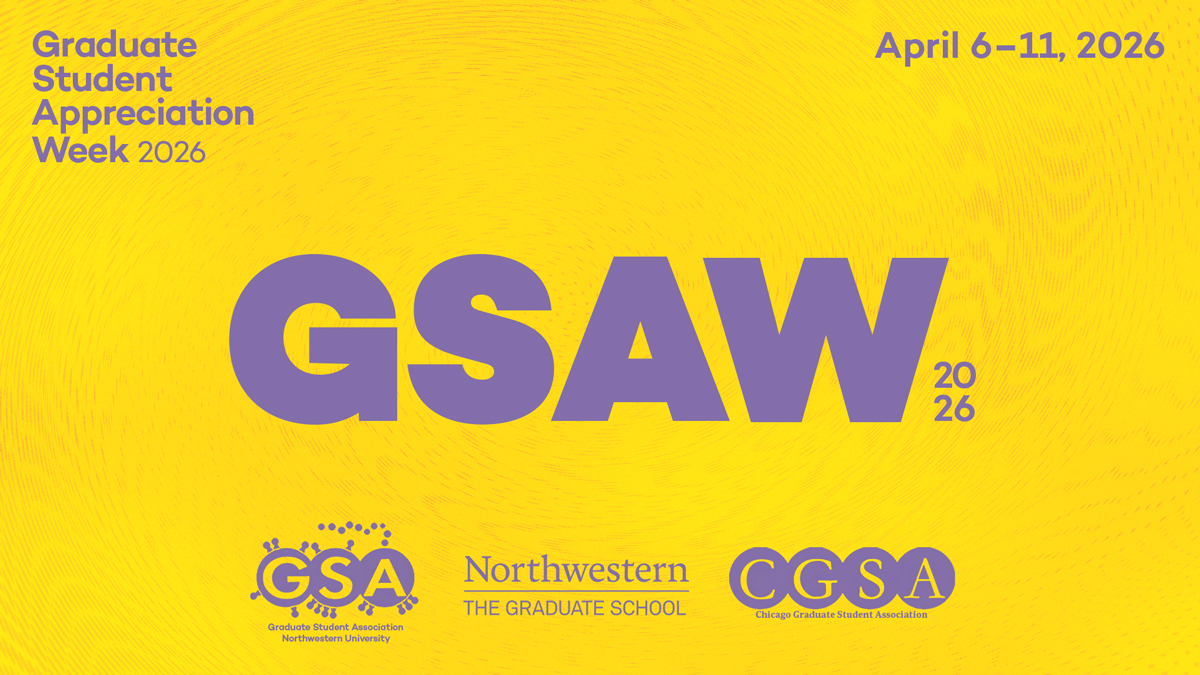 Graduate Student Appreciation Week Advertisement Poster