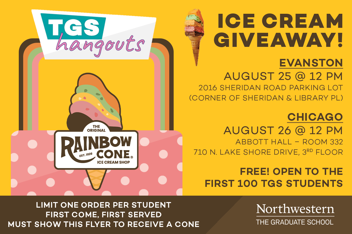 Ice Cream Giveaway Flyer